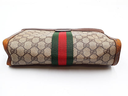 GUCCI 5-piece set GG Supreme Sherry Line leather second bag, leather clutch, and second bag