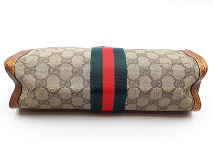 GUCCI 5-piece set GG Supreme Sherry Line leather second bag, leather clutch, and second bag