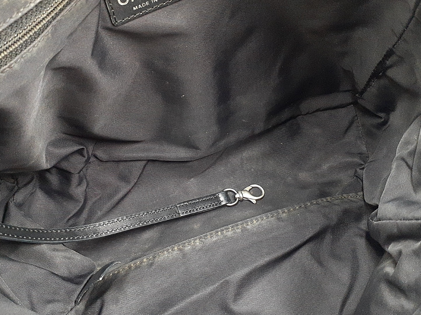 CHANEL New Travel Line All Black All Stickers 3-Piece Tote Bag Set