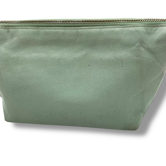 CELINE Leather Second Bag Mint Second Bag
