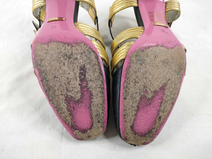 GUCCI GUCCI Gucci Marmont Floral Blooms Sandals
