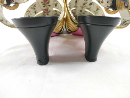 GUCCI GUCCI Gucci Marmont Floral Blooms Sandals