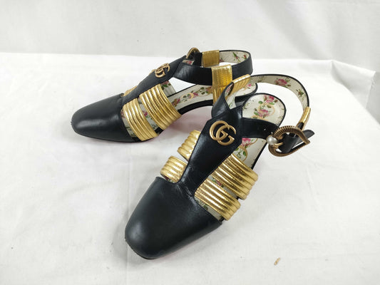 GUCCI GUCCI Gucci Marmont Floral Blooms Sandals