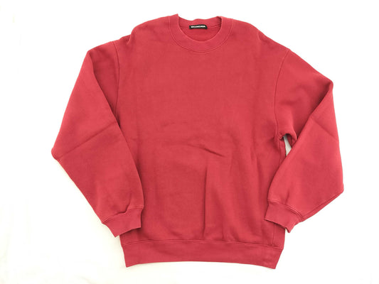 BALENCIAGA BALENCIAGA Sweatshirt, XS, Red. Oversized Top