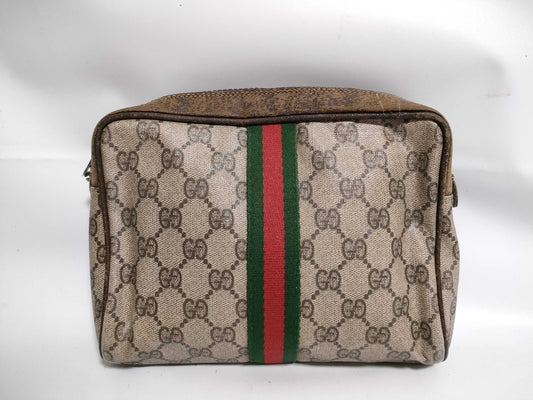 GUCCI GG Supreme Gucci Pouch Pouch
