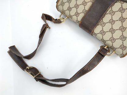 GUCCI GUCCI Shoulder Bag Brown Old Gucci GG Supreme Shoulder Bag