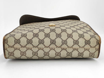 GUCCI GUCCI Shoulder Bag Brown Old Gucci GG Supreme Shoulder Bag