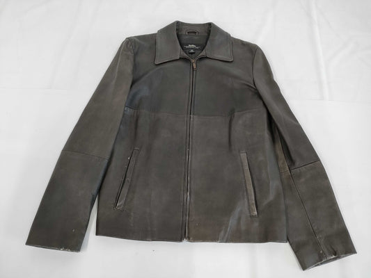 MaxMara Leather Jacket Size 36