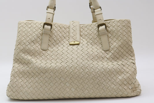 BOTTEGA VENETA Intrecciato Roma Tote Bag