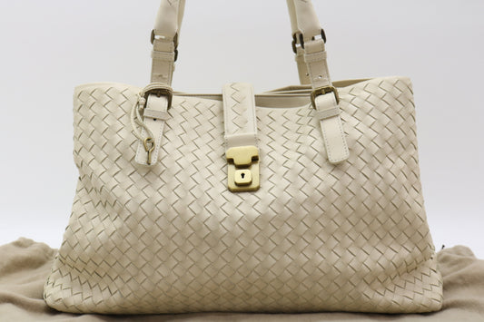 BOTTEGA VENETA Intrecciato Roma Tote Bag