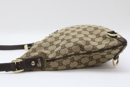 GUCCI GG Canvas Abbey Shoulder Bag
