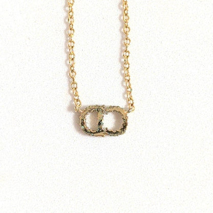 Dior Dior CD Logo Stone Clair D Lune Necklace