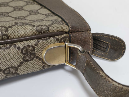 GUCCI Old Gucci GG Supreme Shoulder Bag