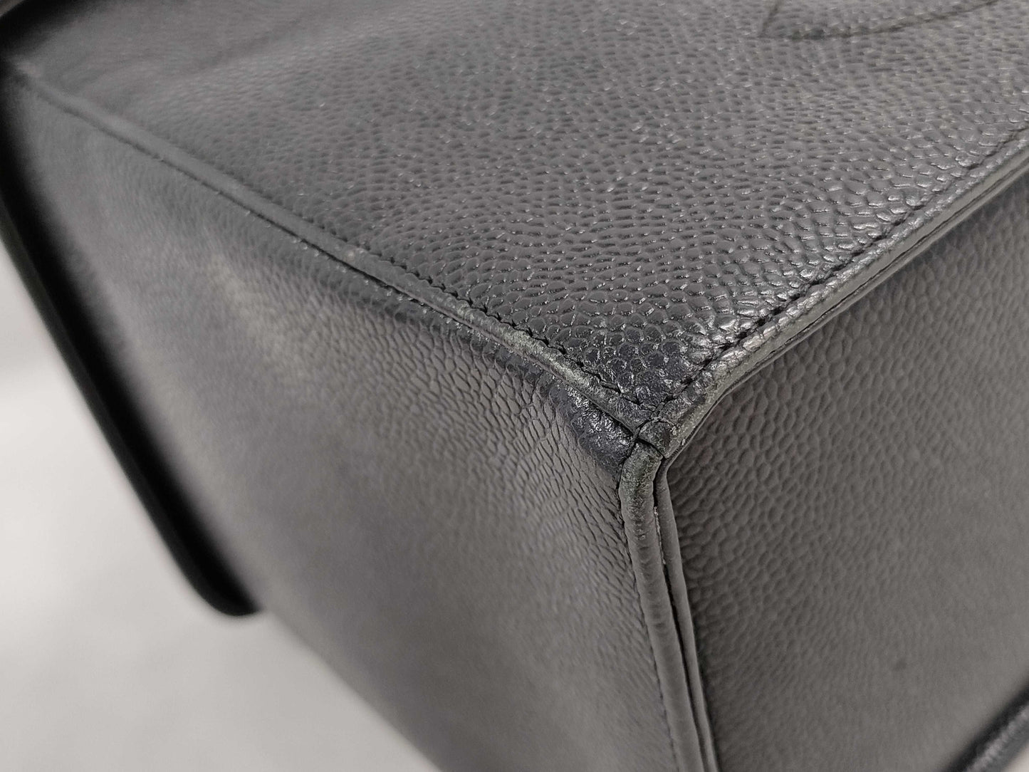 CHANEL Vanity Bag Caviar Turn Lock