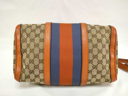 GUCCI GG Canvas Gucci 2-Way Shoulder Bag