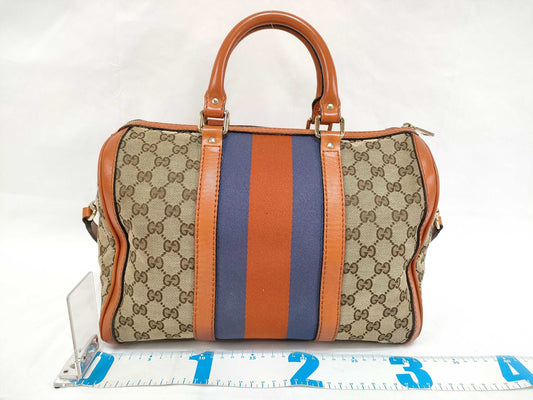 GUCCI GG Canvas Gucci 2-Way Shoulder Bag