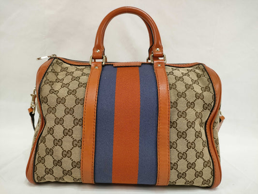 GUCCI GG Canvas Gucci 2-Way Shoulder Bag