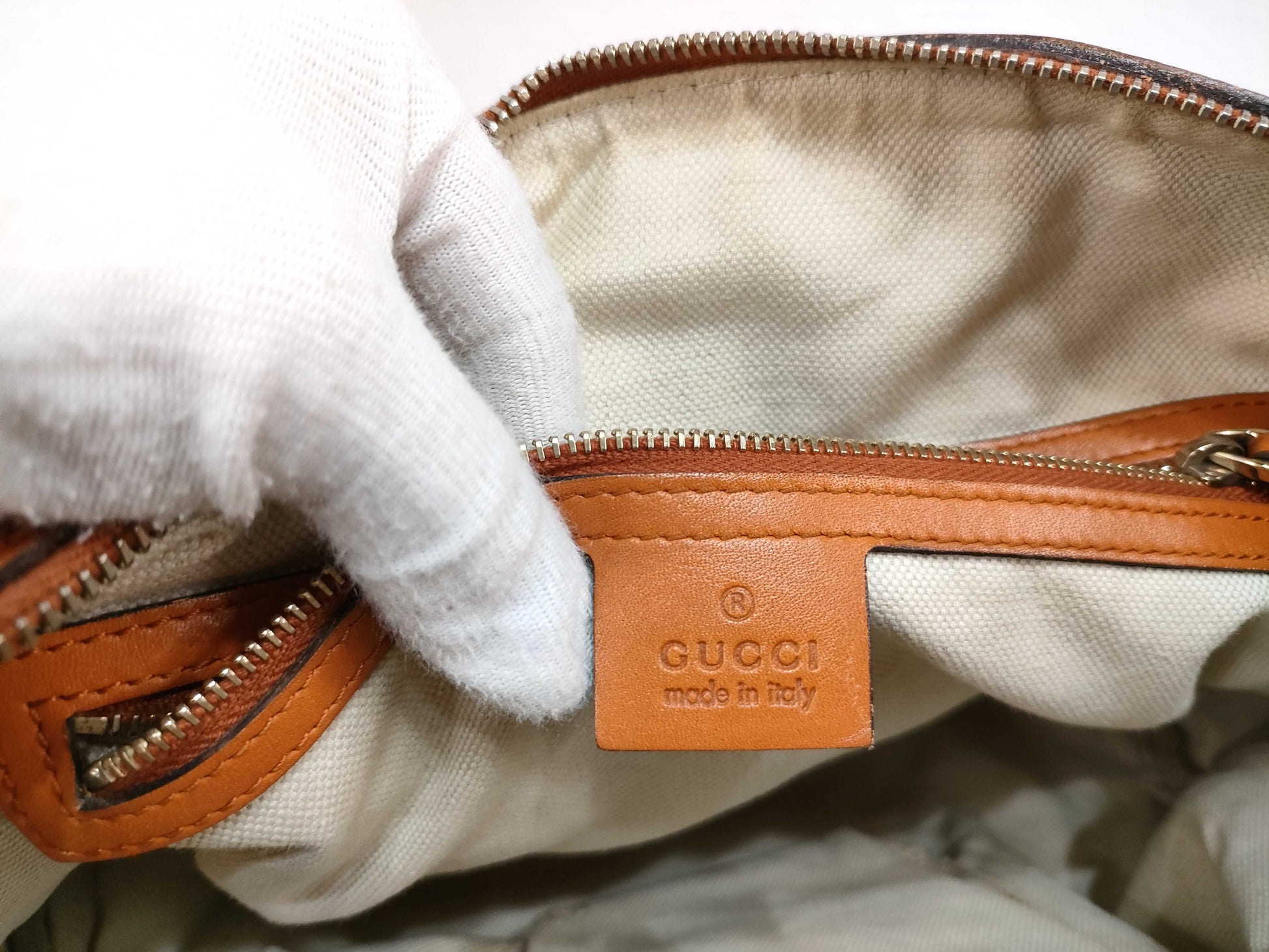 GUCCI GG Canvas Gucci 2-Way Shoulder Bag