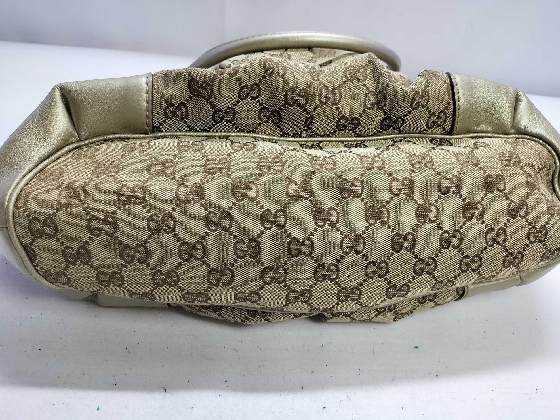 GUCCI GG Canvas Gucci 2-Way Tote Bag