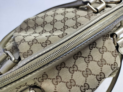 GUCCI GG Canvas Gucci 2-Way Tote Bag
