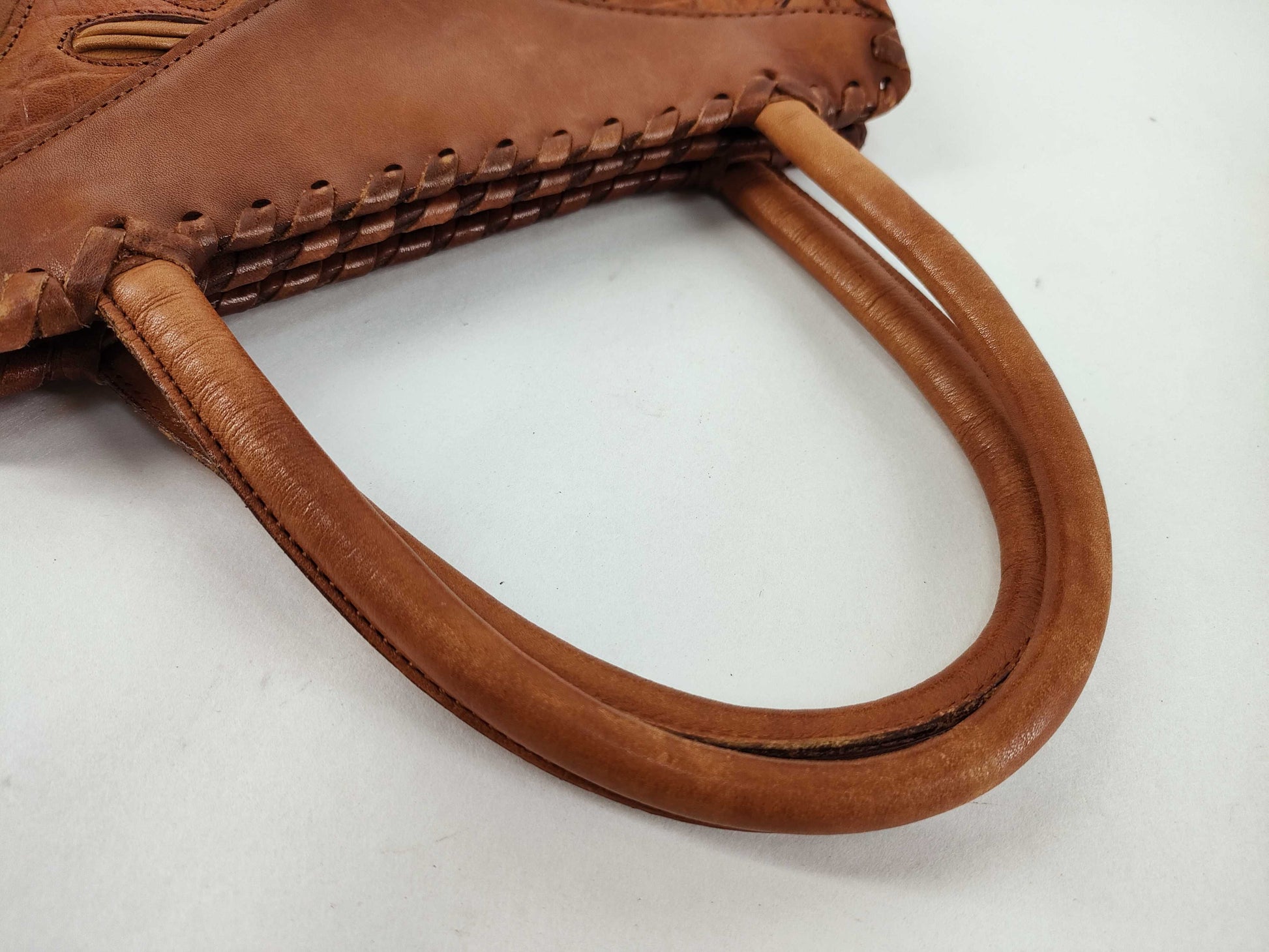 IBIZA Leather Bag 2-Piece Handbag
