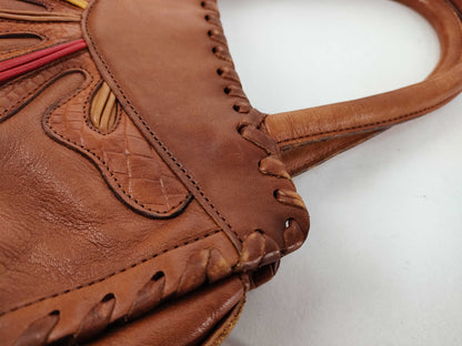 IBIZA Leather Bag 2-Piece Handbag