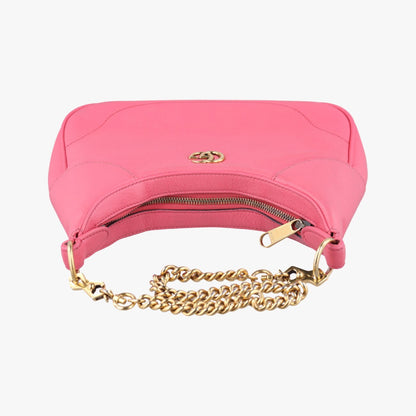GUCCI Aphrodite Rose Red Leather Shoulder Bag 731817 I040094076