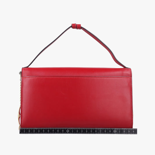 GUCCI Zumi Red Leather Shoulder Bag 572375I028399578
