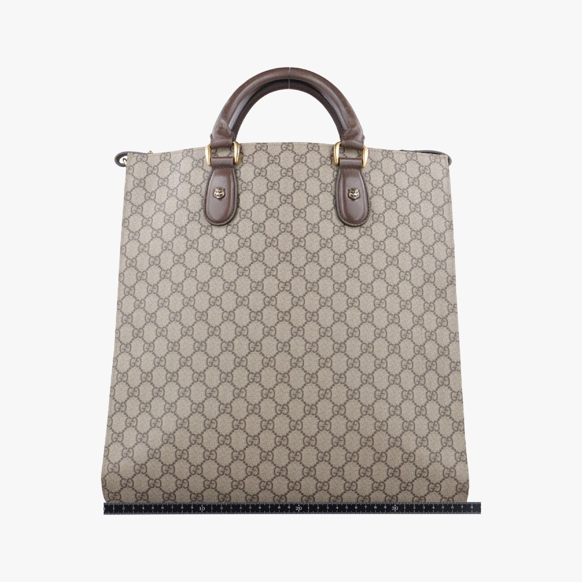 GUCCI Be GG Supreme Tote Multicolor PVC Coated Canvas Shoulder Bag 437549F020070490