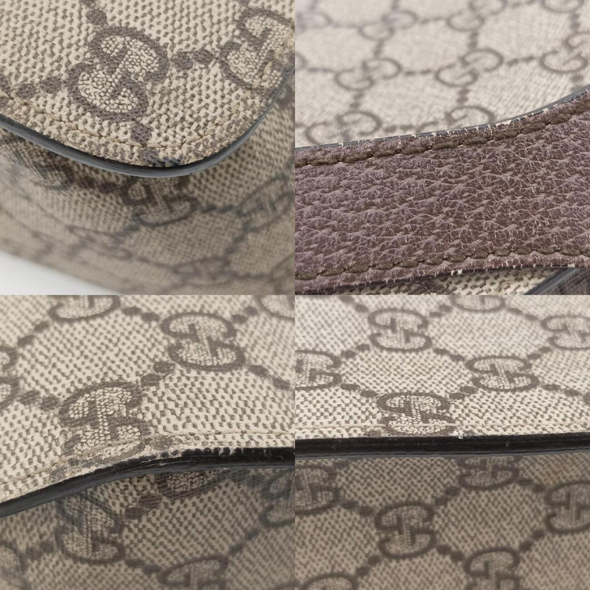 GUCCI Be GG Supreme Tote Multicolor PVC Coated Canvas Shoulder Bag 437549F020070490
