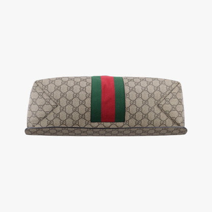 GUCCI Be GG Supreme Tote Multicolor PVC Coated Canvas Shoulder Bag 437549F020070490