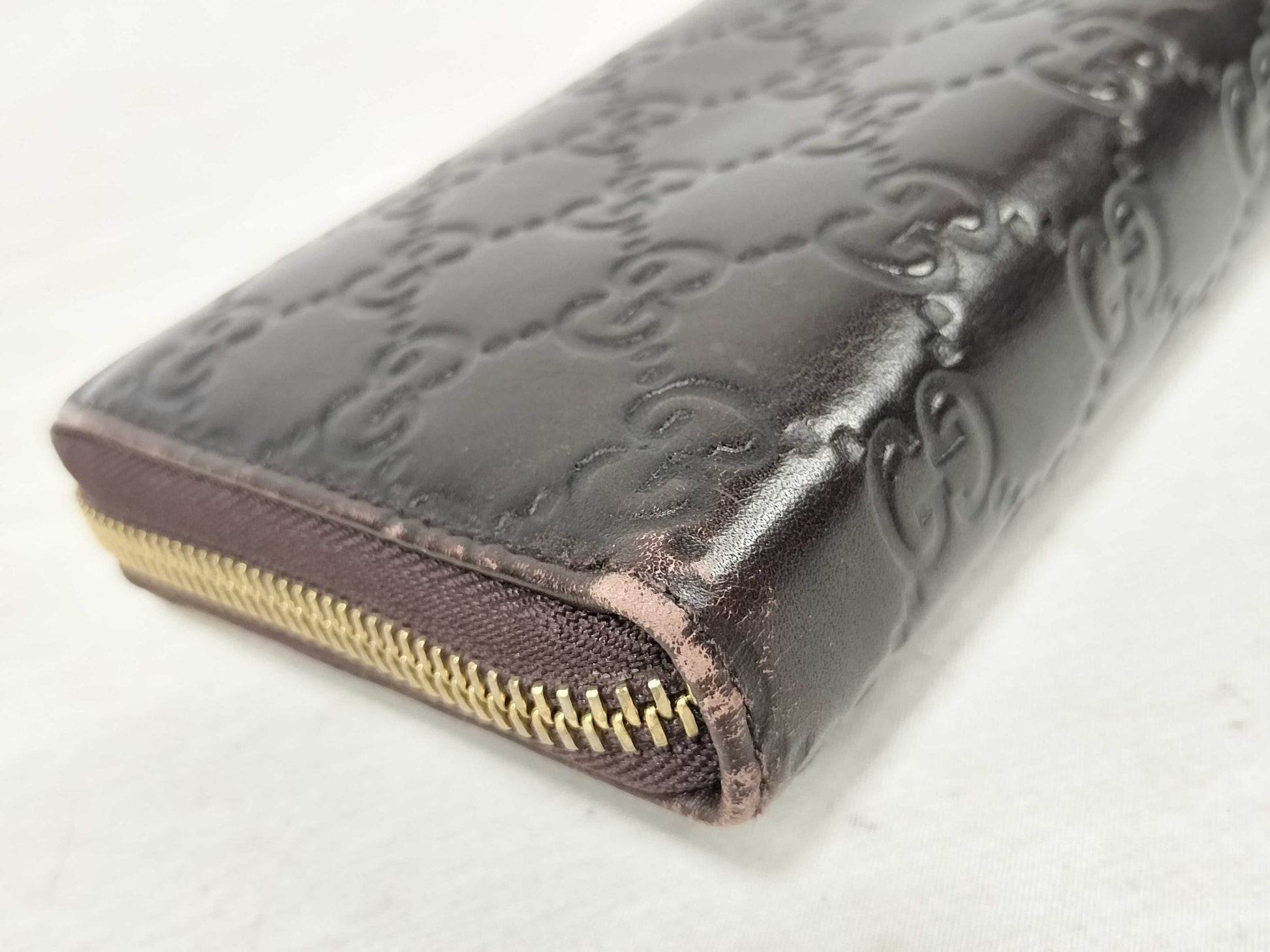 GUCCI Guccissima Zippy Wallet 307980 493075 Wallet