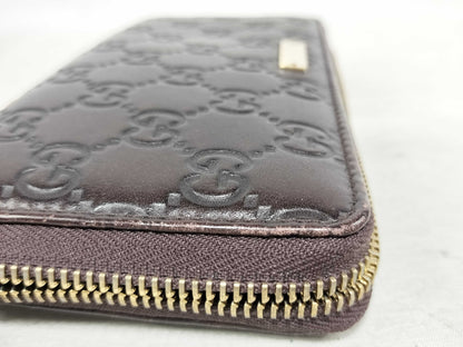 GUCCI Guccissima Zippy Wallet 307980 493075 Wallet
