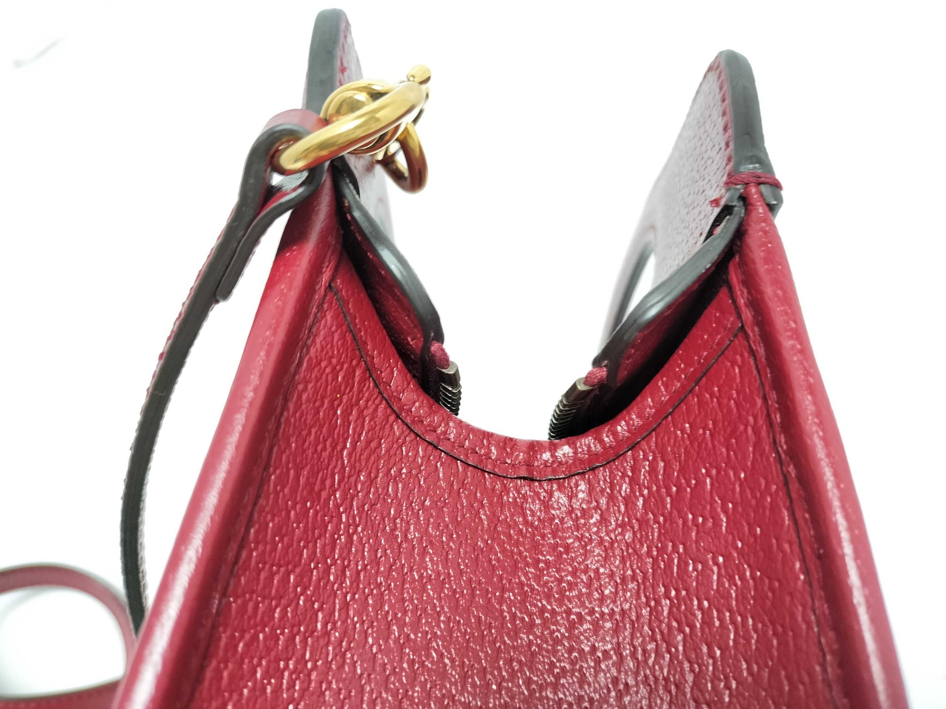 GUCCI 2-Way Handbag Floral Print 100th Anniversary Model Handbag