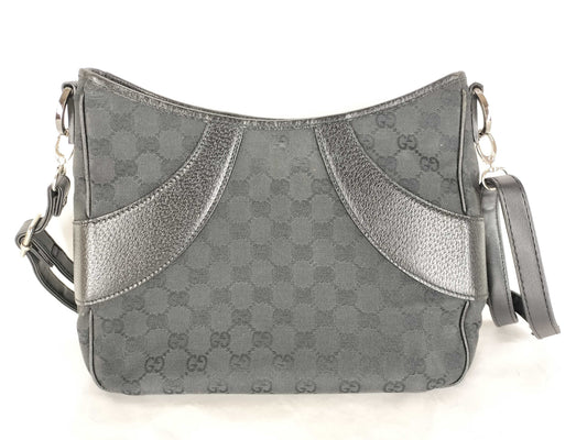 GUCCI GG Canvas GUCCI Shoulder Bag GG Canvas Leather Shoulder Bag