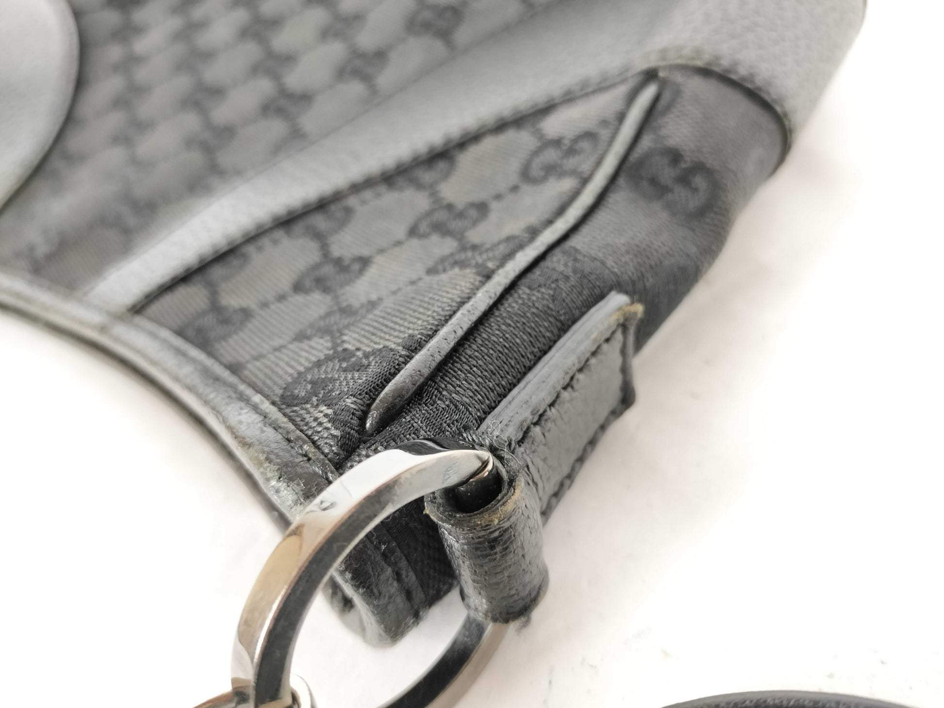 GUCCI GG Canvas GUCCI Shoulder Bag GG Canvas Leather Shoulder Bag