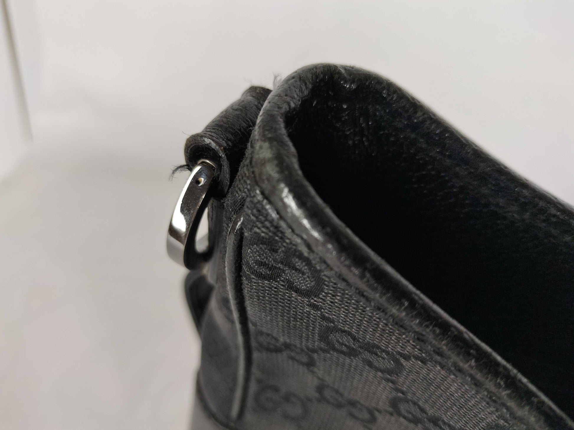 GUCCI GG Canvas GUCCI Shoulder Bag GG Canvas Leather Shoulder Bag