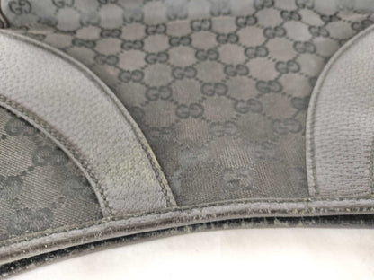 GUCCI GG Canvas GUCCI Shoulder Bag GG Canvas Leather Shoulder Bag