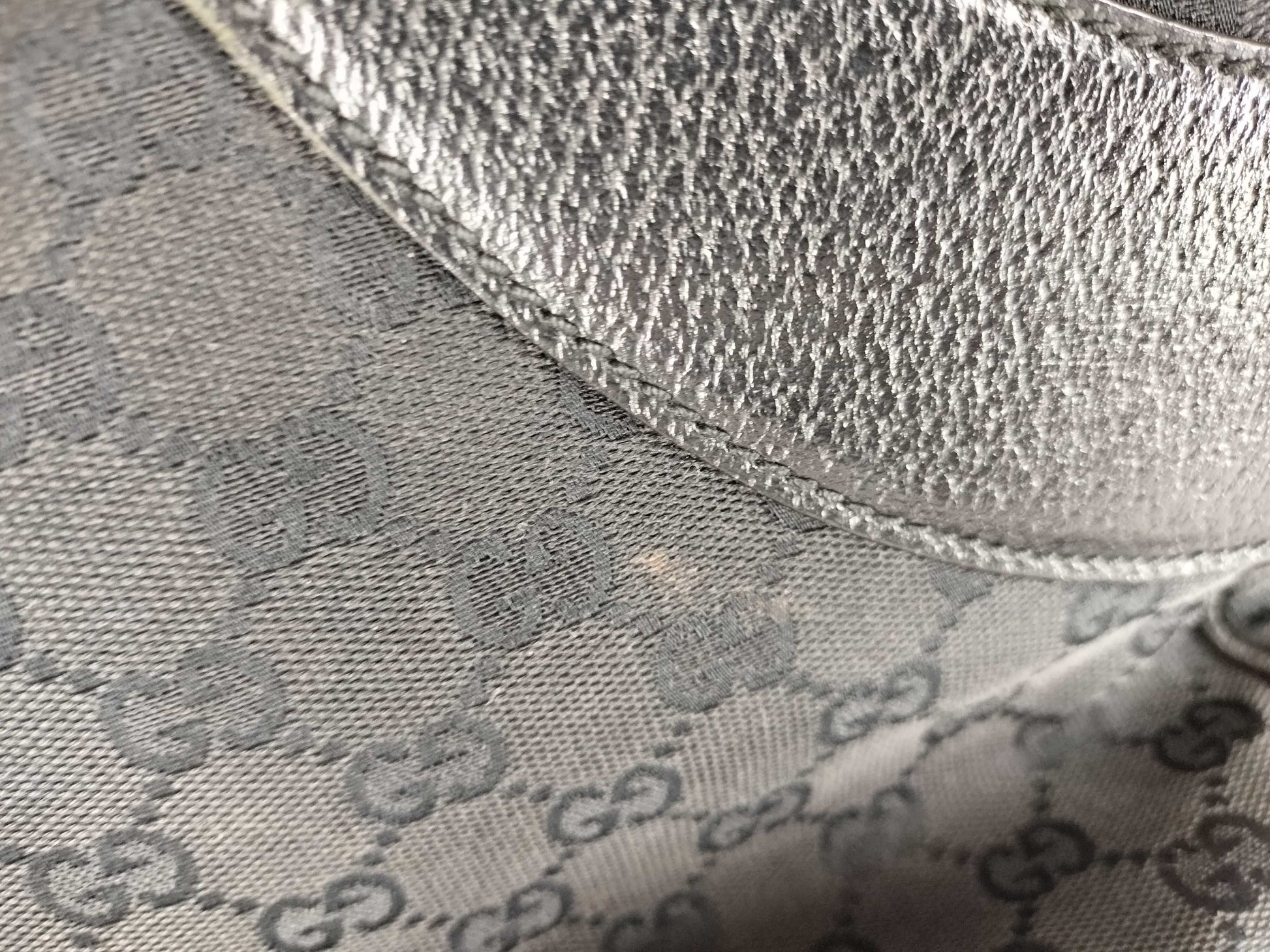 GUCCI GG Canvas GUCCI Shoulder Bag GG Canvas Leather Shoulder Bag