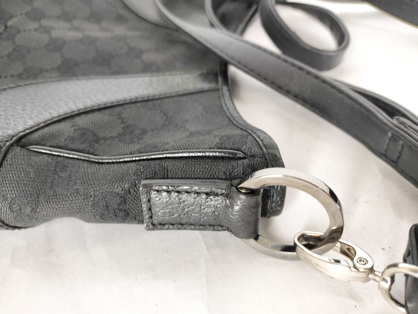 GUCCI GG Canvas GUCCI Shoulder Bag GG Canvas Leather Shoulder Bag