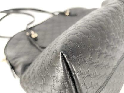 GUCCI Guccissima GUCCI Handbag Guccissima Black Handbag