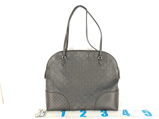 GUCCI Guccissima GUCCI Handbag Guccissima Black Handbag