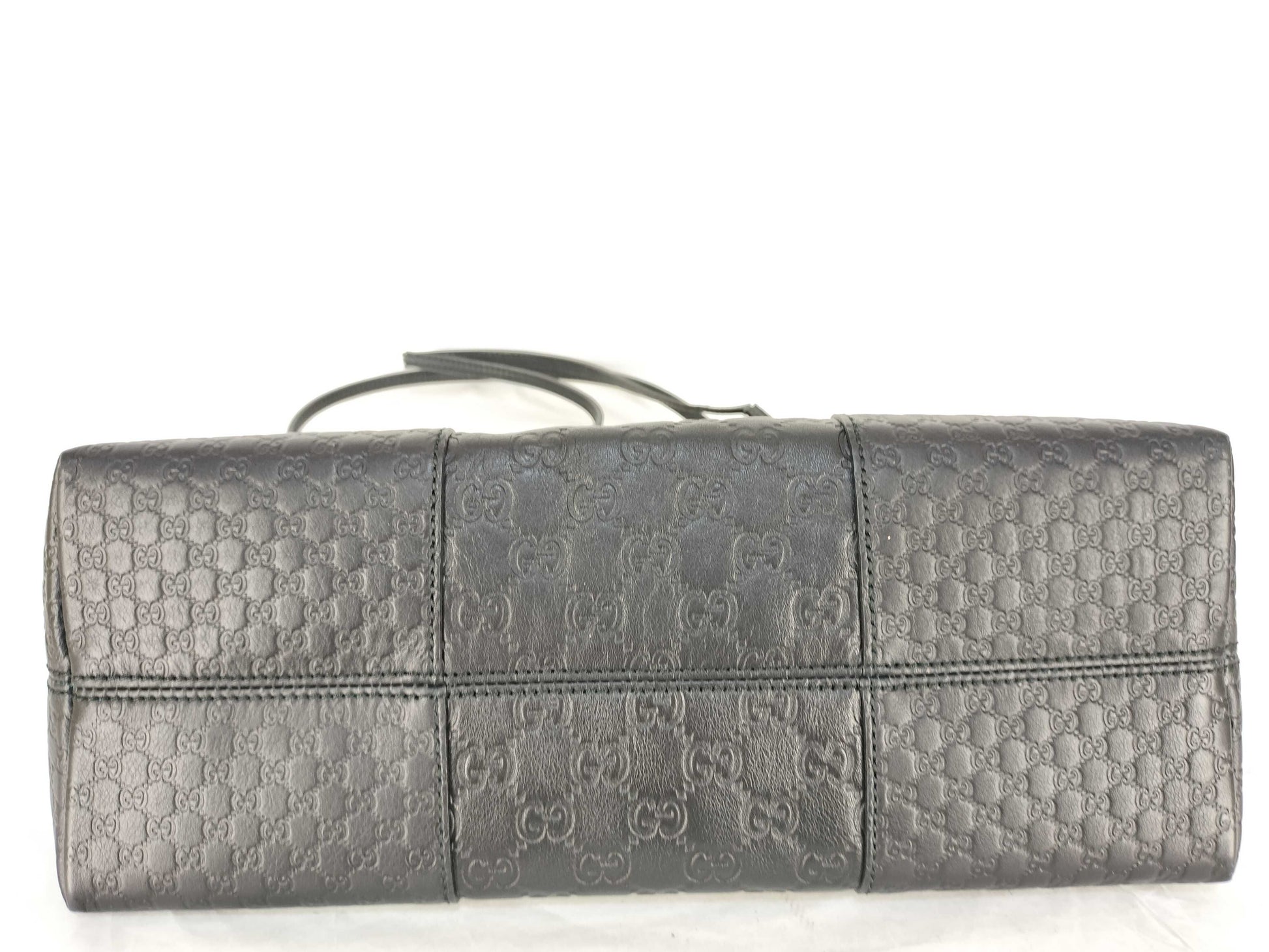 GUCCI Guccissima GUCCI Handbag Guccissima Black Handbag