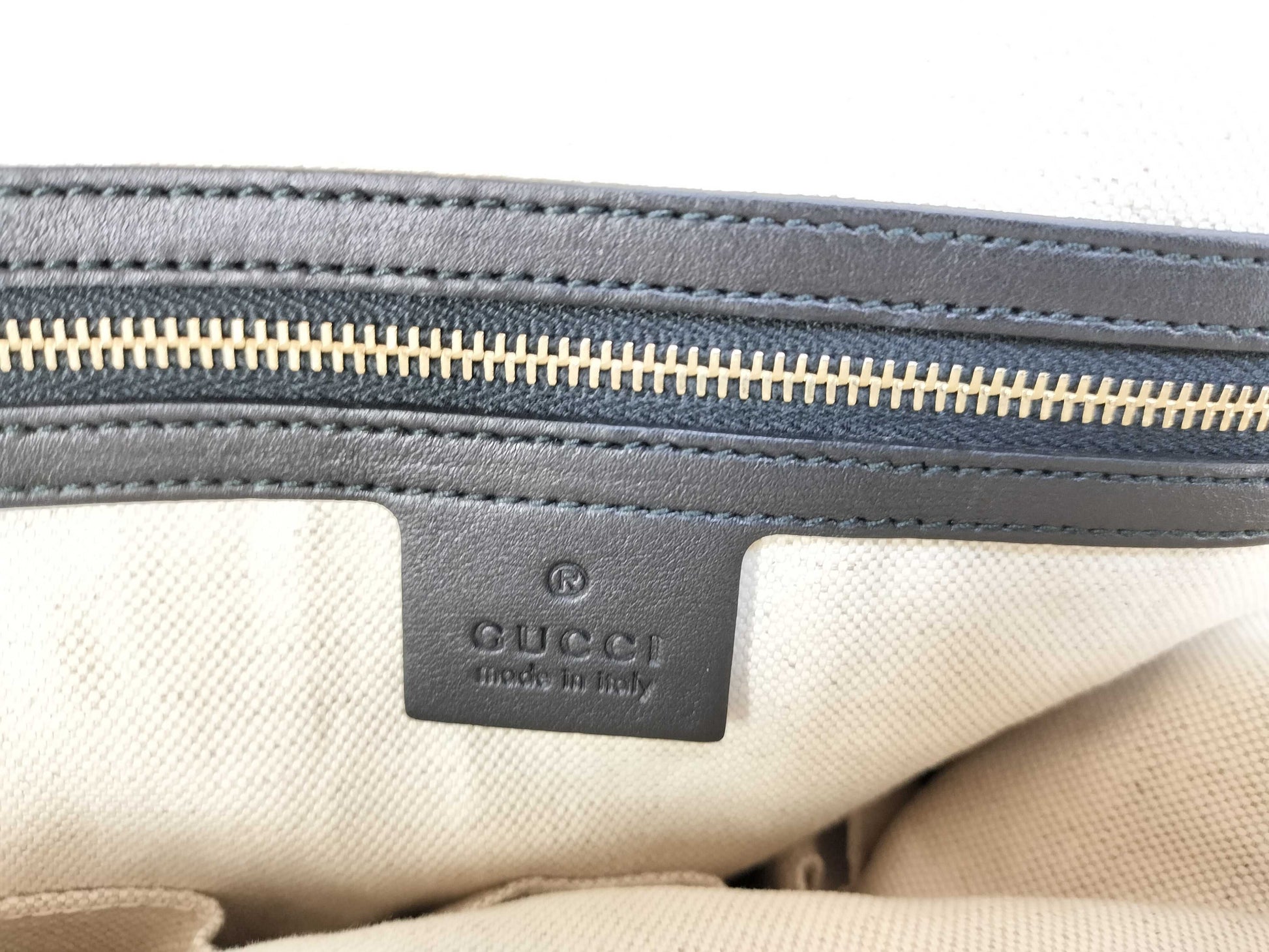 GUCCI Guccissima GUCCI Handbag Guccissima Black Handbag