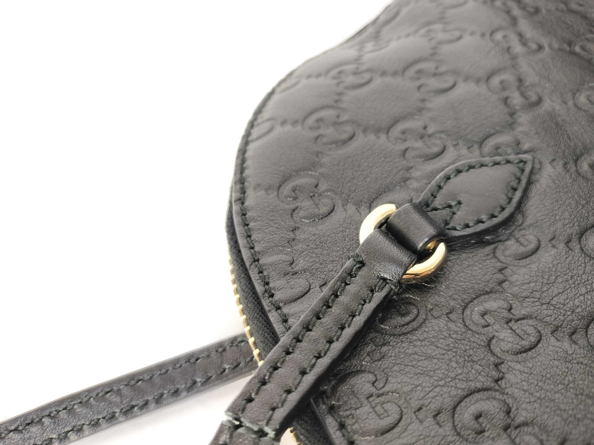 GUCCI Guccissima GUCCI Handbag Guccissima Black Handbag