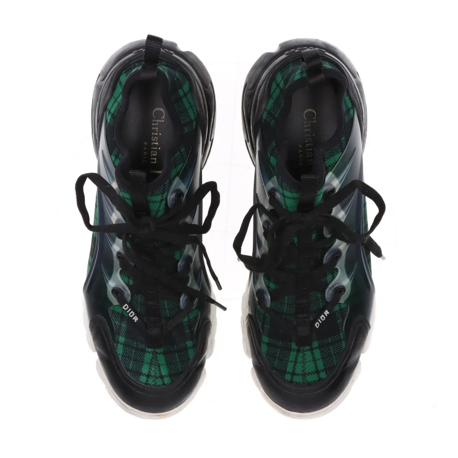 Dior Christian Dior D-Connect Fabric Sneakers, Size 37.5