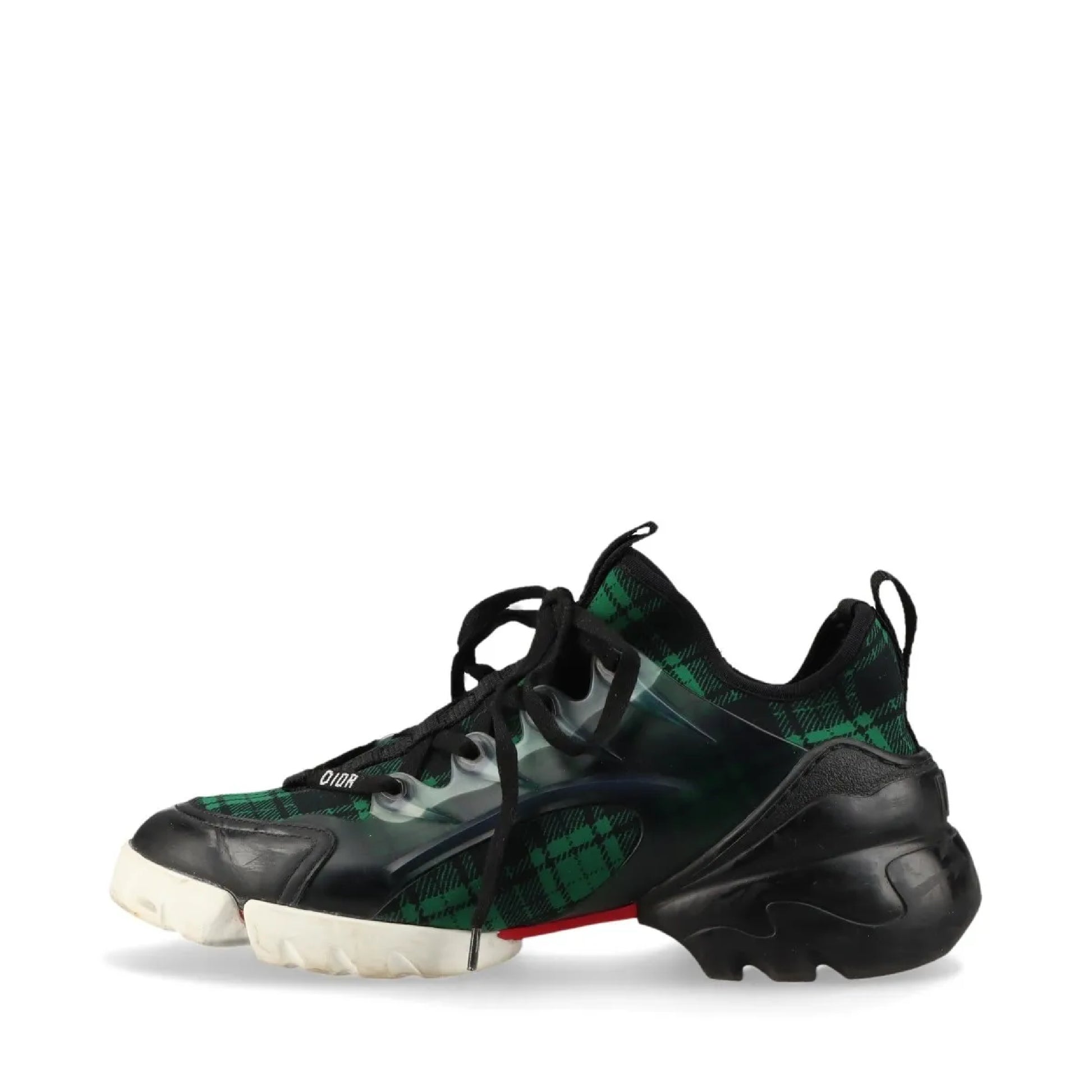 Dior Christian Dior D-Connect Fabric Sneakers, Size 37.5