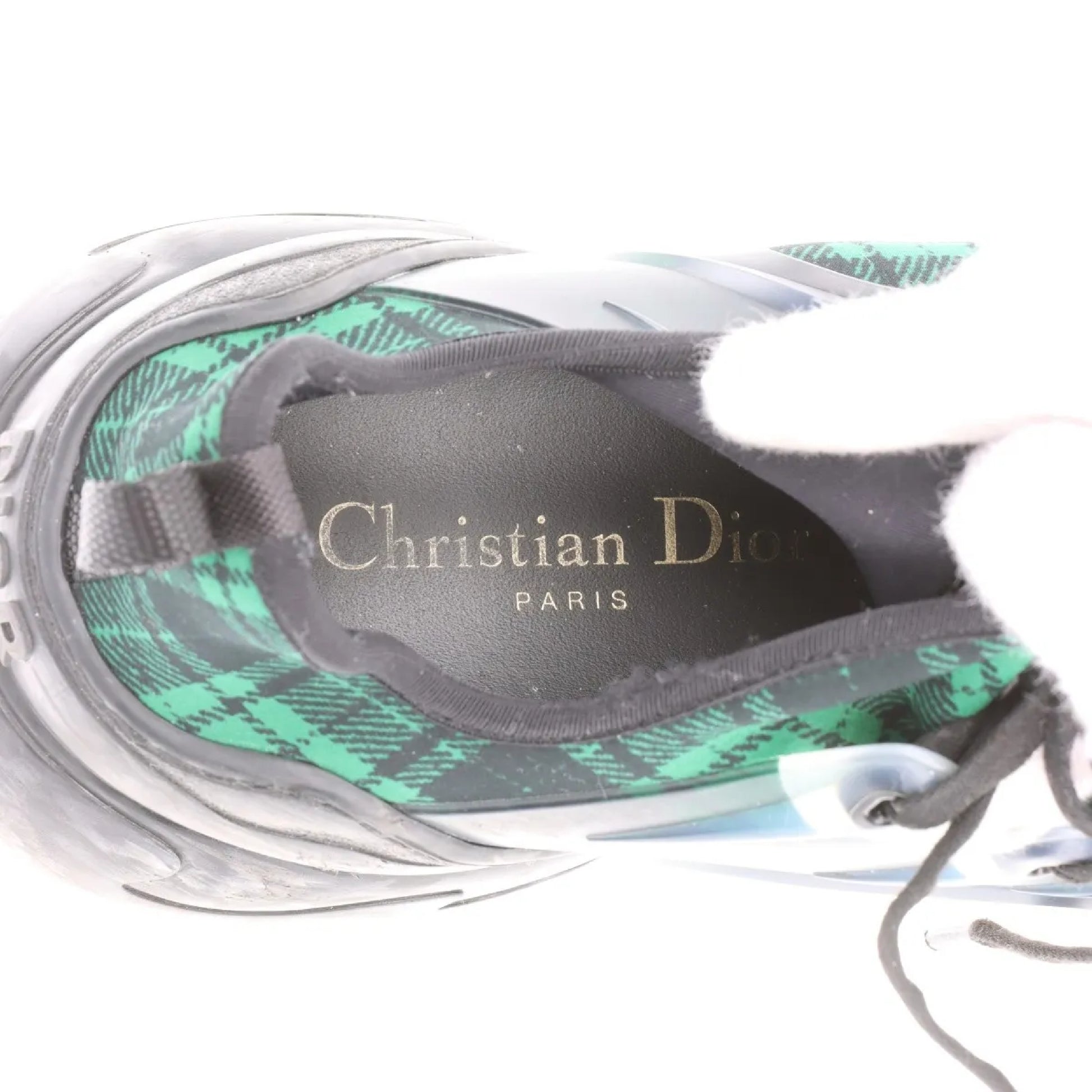 Dior Christian Dior D-Connect Fabric Sneakers, Size 37.5