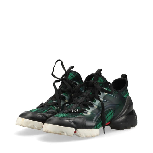 Dior Christian Dior D-Connect Fabric Sneakers, Size 37.5
