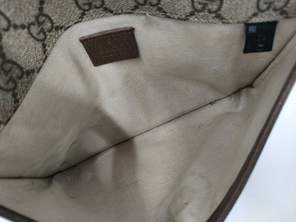 GUCCI 493930 Neo Vintage GG Supreme Sherry Line Shoulder Bag